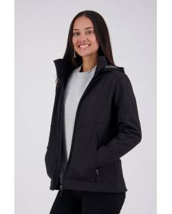 Aspiring ladies Softshell Jacket with Contrast Pulls